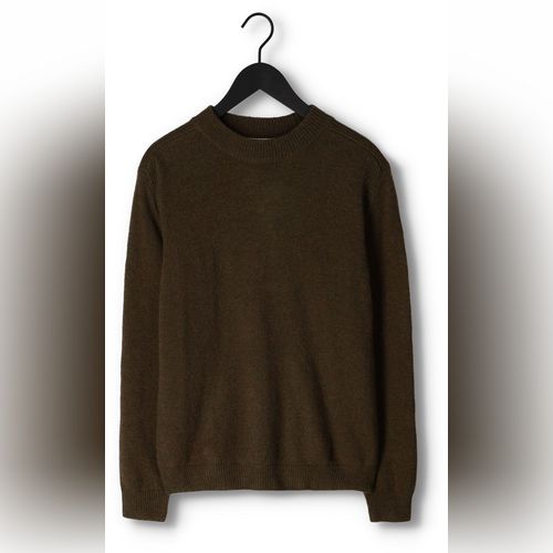 Pull col camionneur uni manches longues en lambswool