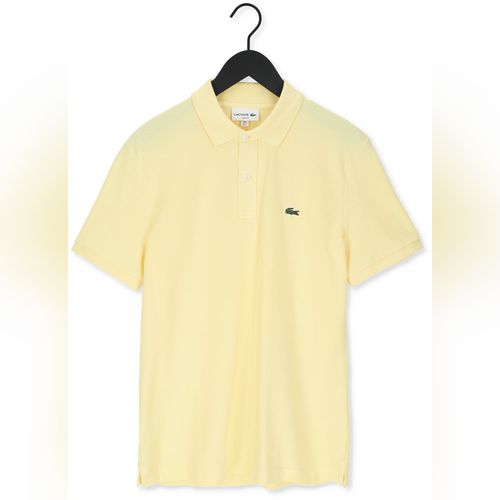 Polo lacoste clearance jaune pale