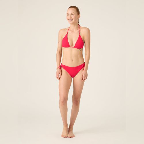Teen Swimwear Bikini Brief Light-Moderate Hibiscus Pink Print