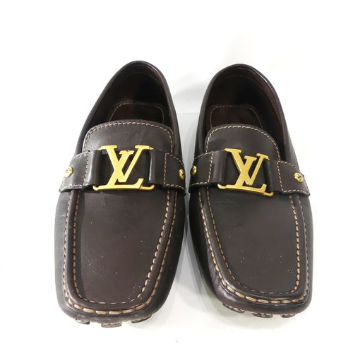 Mocassin Louis Vuitton - Chaussures de Luxe Couleur Gris Pour
