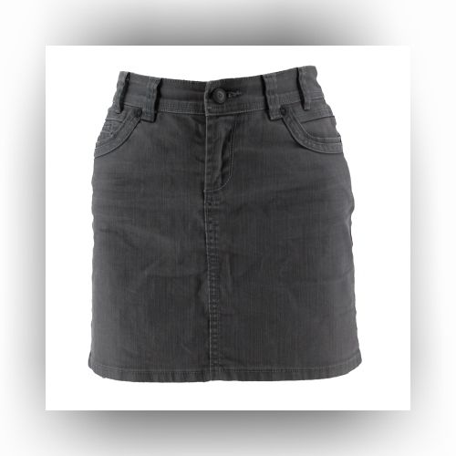 Jupe longue en satin à taille mi-haute Noir