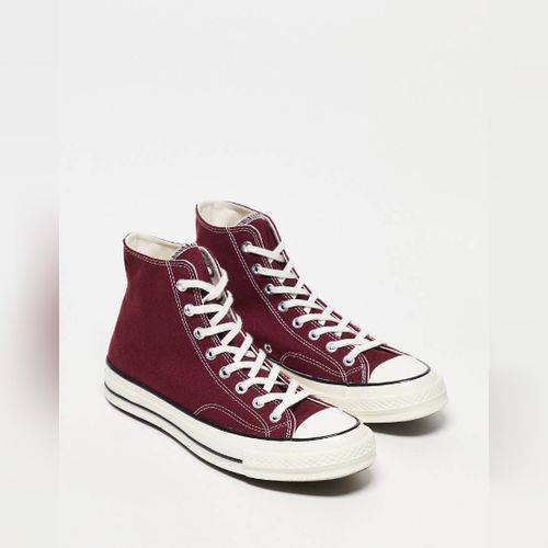 Converse shop montante bordeaux