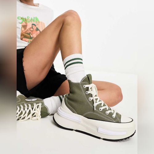 Converse haute vert kaki sale