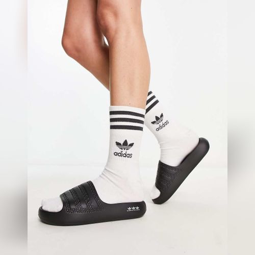 Claquette best sale chaussette adidas