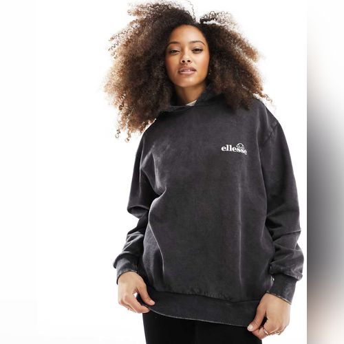 Pull shops ellesse noir femme