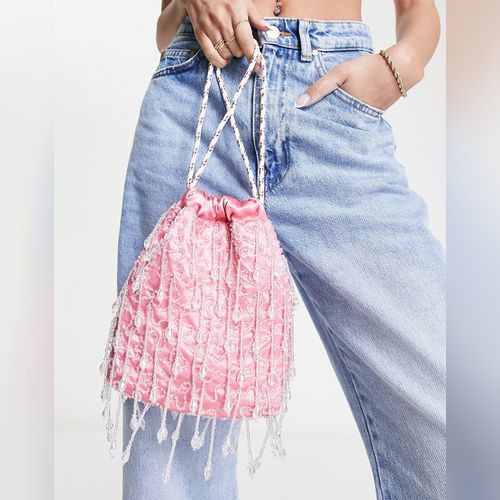 HVISK AMBLE SMALL TRACE - Handbag - cloudy pink/pink 