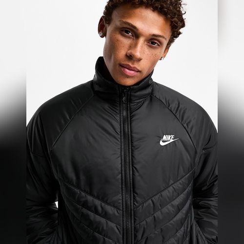 Nike - Legacy - Veste réversible zippée imperméable - Noir et gris