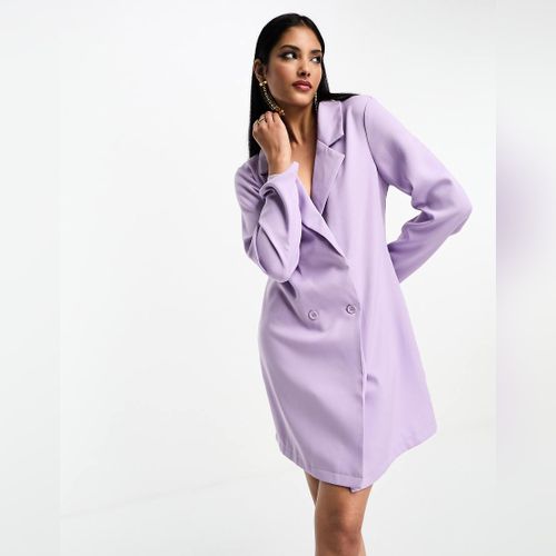 Robe blazer violet sale