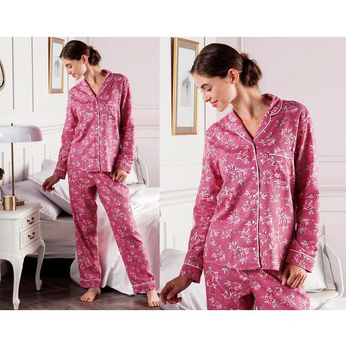 SIXTYPYJ Pyjama femme effet velours manches longues