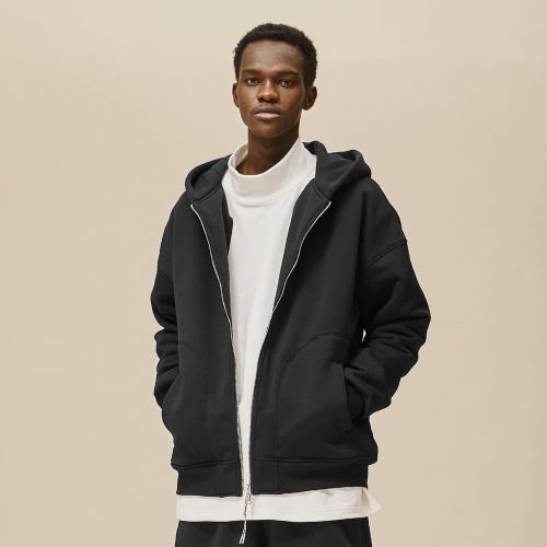 Sweat a shop capuche unicolore