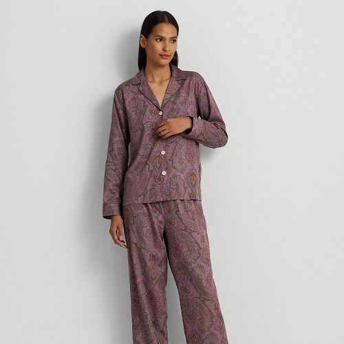 OTTOLONG Pyjama femme motif cachemire