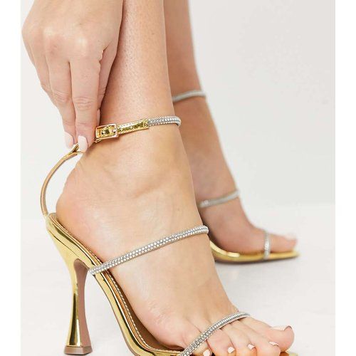 sandales dorées asos